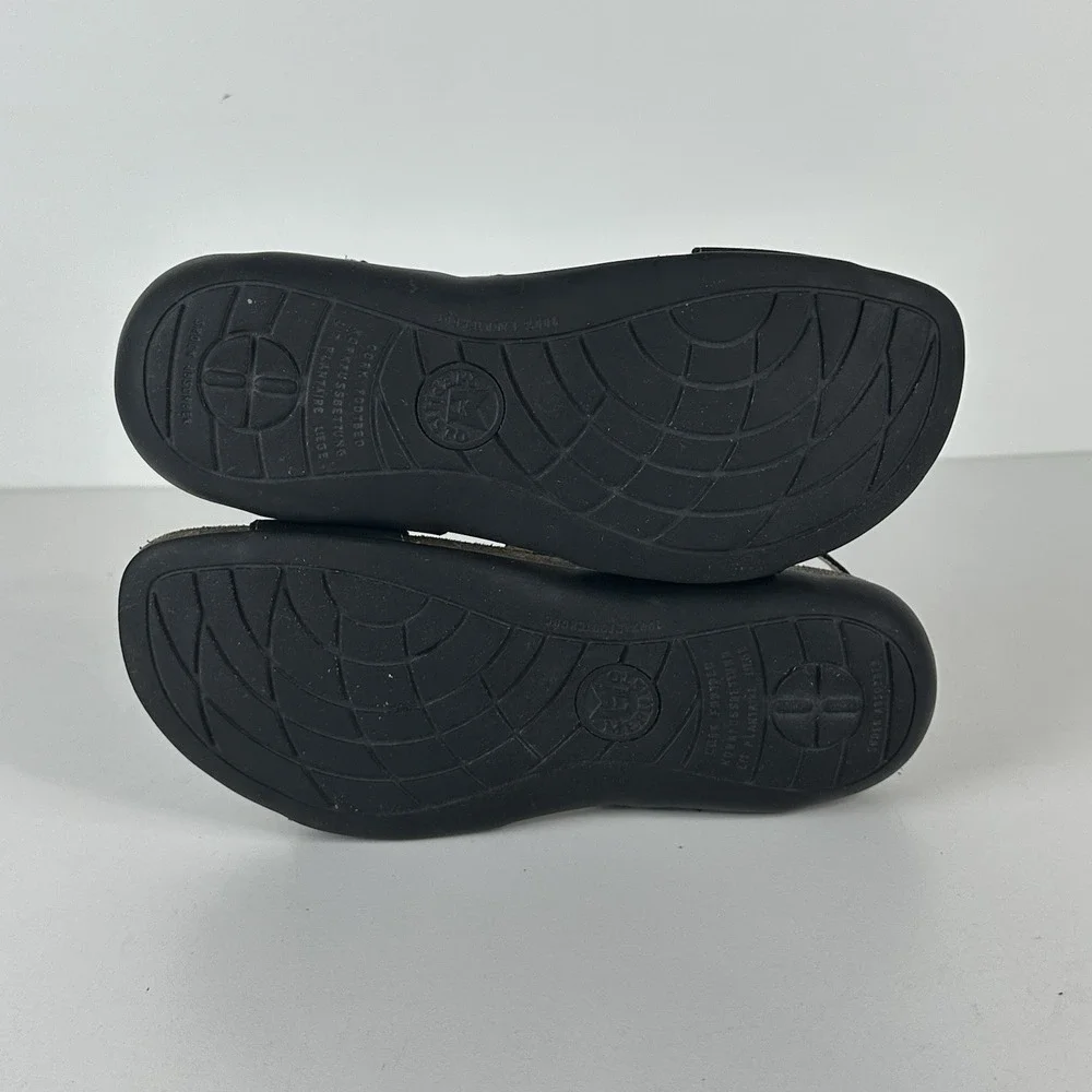 Mephisto Agave Black Bucksoft Anklestrap Comfort Sandal Women's EU‎ 37 US 7